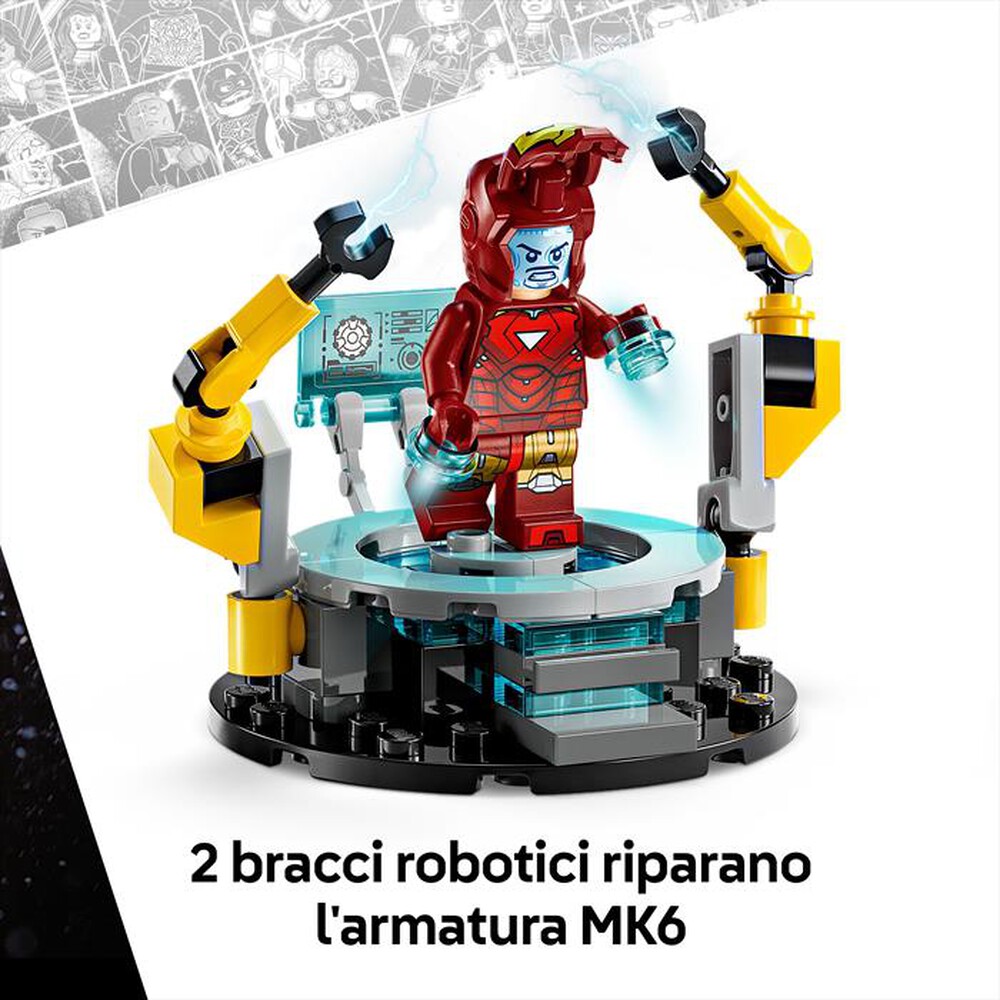 Immagine del prodotto LEGO - MARVEL Laboratorio Iron Man: Sala Armature 76315
