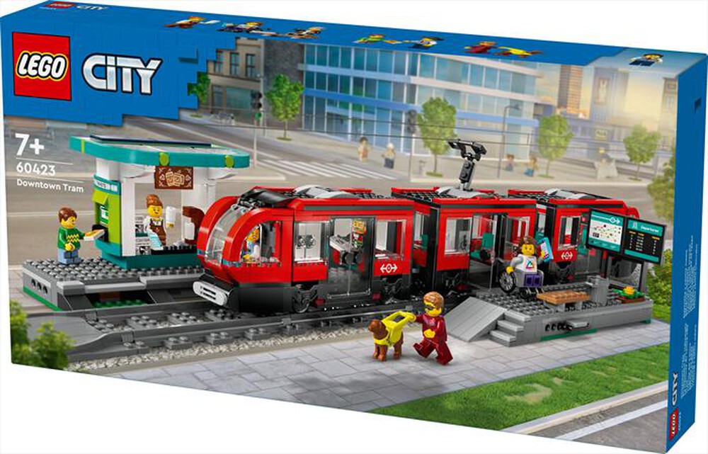 Immagine del prodotto LEGO - CITY TRAINS Tram e fermata del tram 60423
