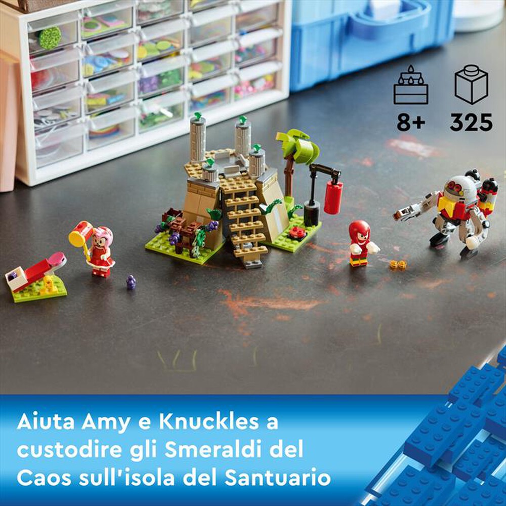 Immagine del prodotto LEGO - SONIC Knuckles e Santuario di Master Emerald 76998