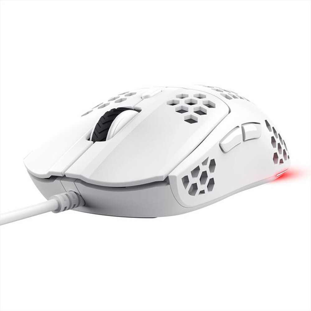 "TRUST - GXT928W HELOX LIGHTWEIGHT MOUSE-White/RGB"