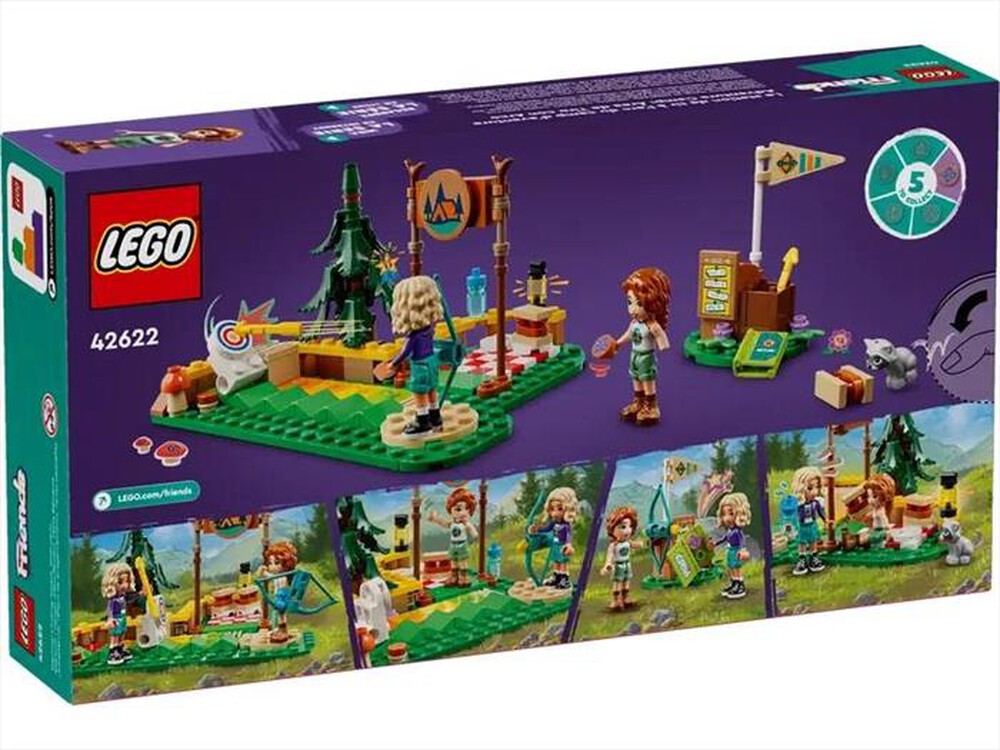 "LEGO - TIRO CON L'ARCO AL CAMPO DI AVVENTURE - 42622-Multicolore"