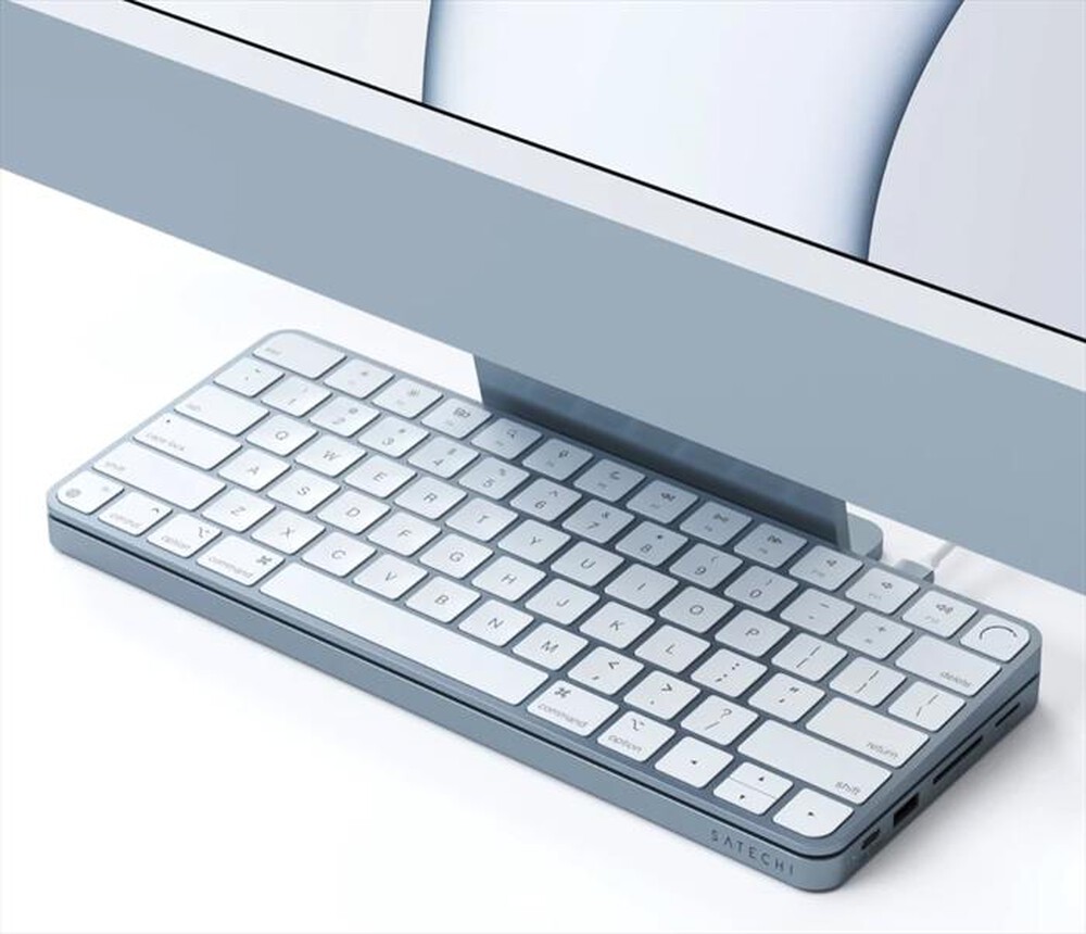 Immagine del prodotto SATECHI - USB-C SLIM DOCK - HUB PER IMAC 24"-blu