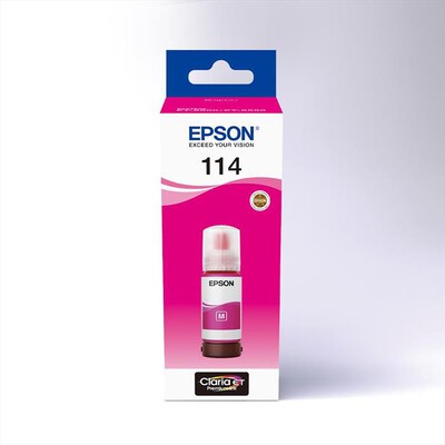 EPSON - 114 ECOTANK MAGENTA INK BOTTLE,  EPSON - 114 ECOTANK MAGENTA INK BOTTLE