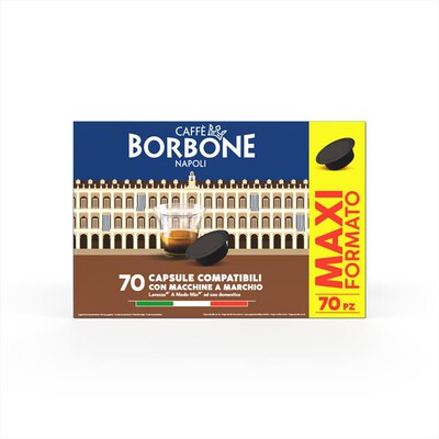 CAFFE BORBONE - A Modo Mio Miscela Decisa 70pz-Multicolore