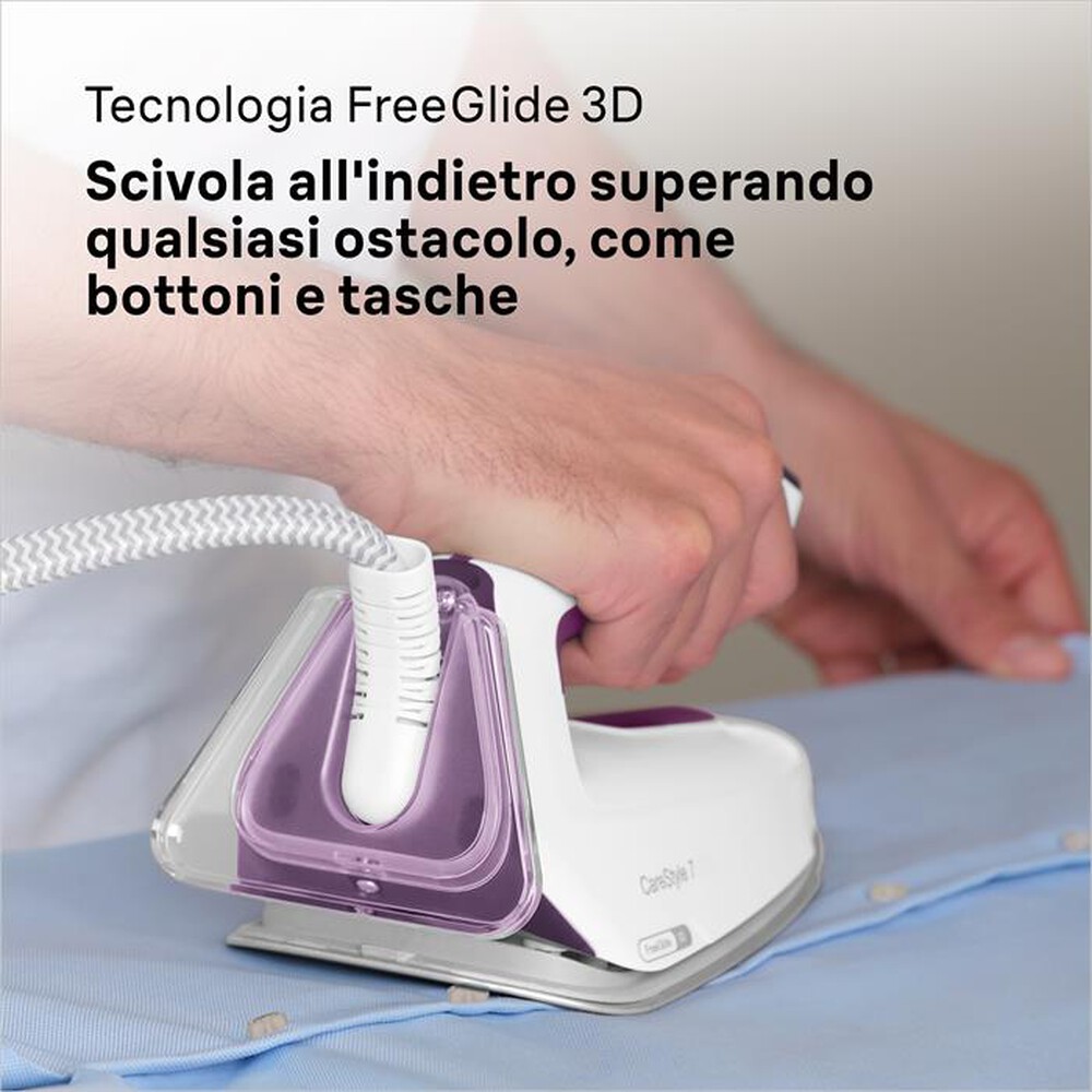 Immagine del prodotto BRAUN - SISTEMA STIRANTE CARESTYLE 7 IS7266VI-Bianco viola