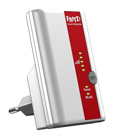 FRITZ! - WLAN Repeater 310 - Bianco/Rosso