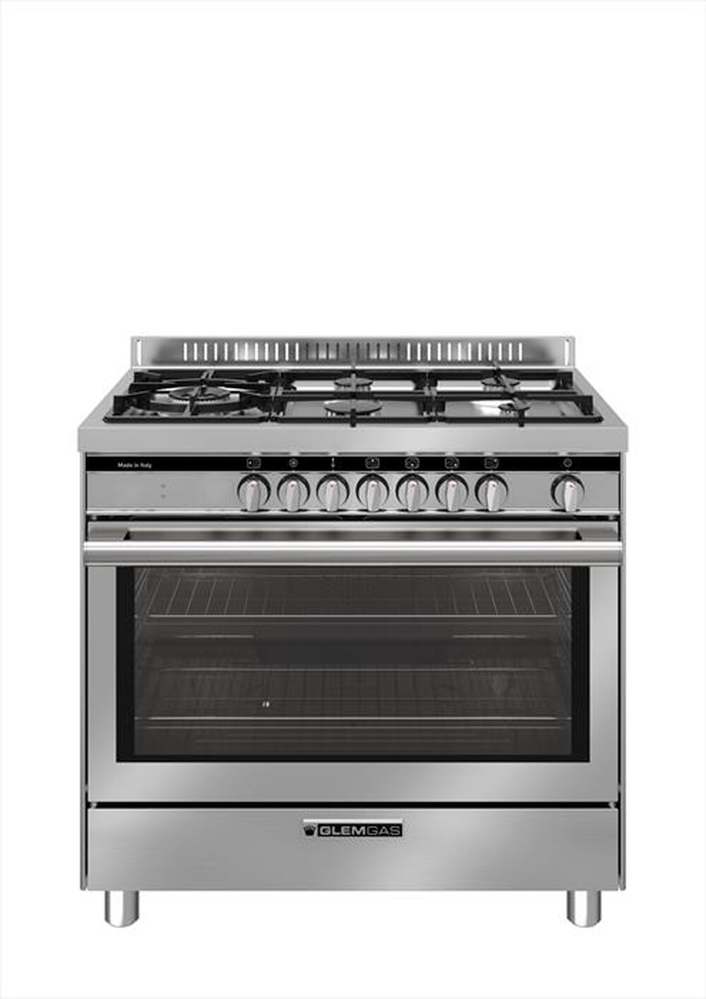 Immagine del prodotto GLEM GAS - Cucina a gas ST96TMI Classe A+-Inox