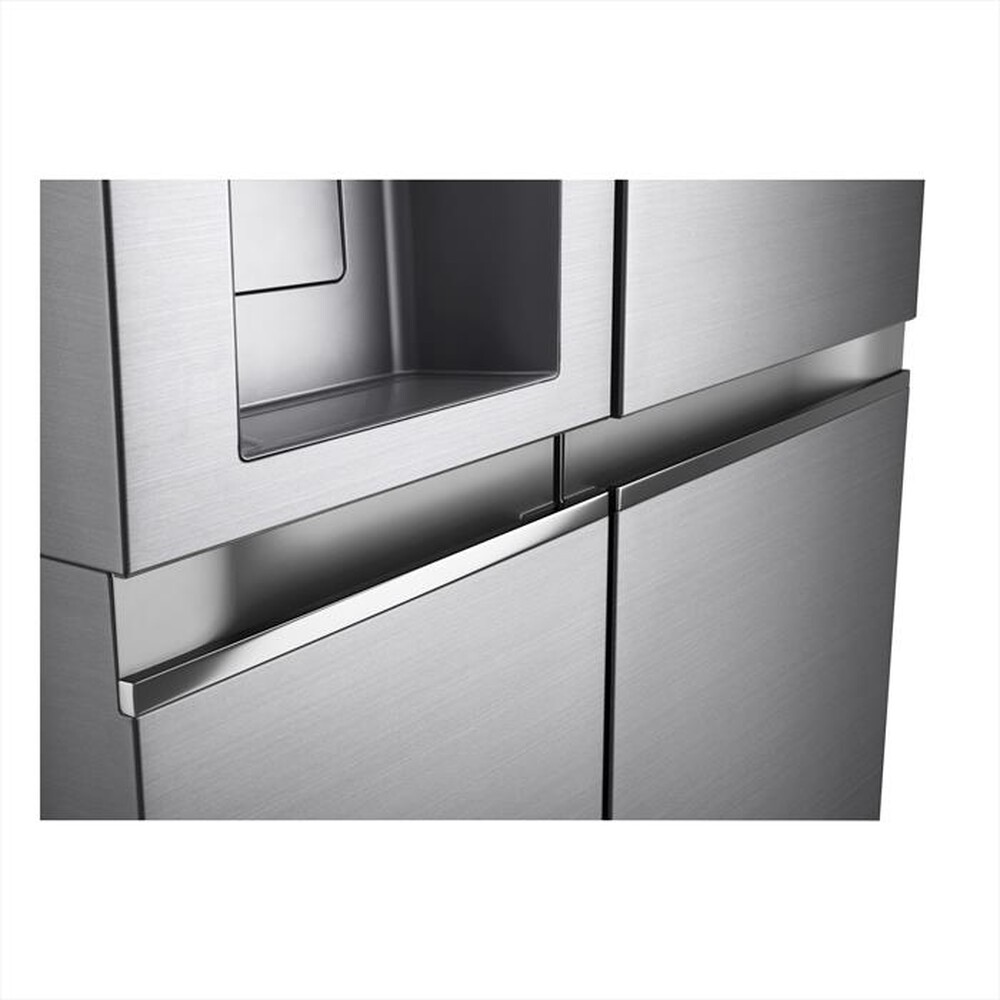 "LG - Frigorifero side by side GSLV90PZAD Classe D 635lt-Acciaio inossidabile"