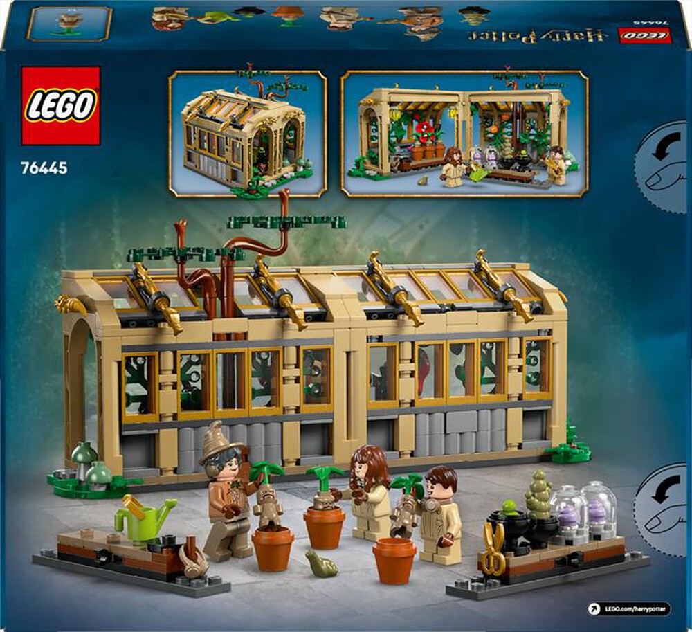 "LEGO - 76445 CASTELLO DI HOGWARTS: LEZIONE DI ERBOLOGIA-,"