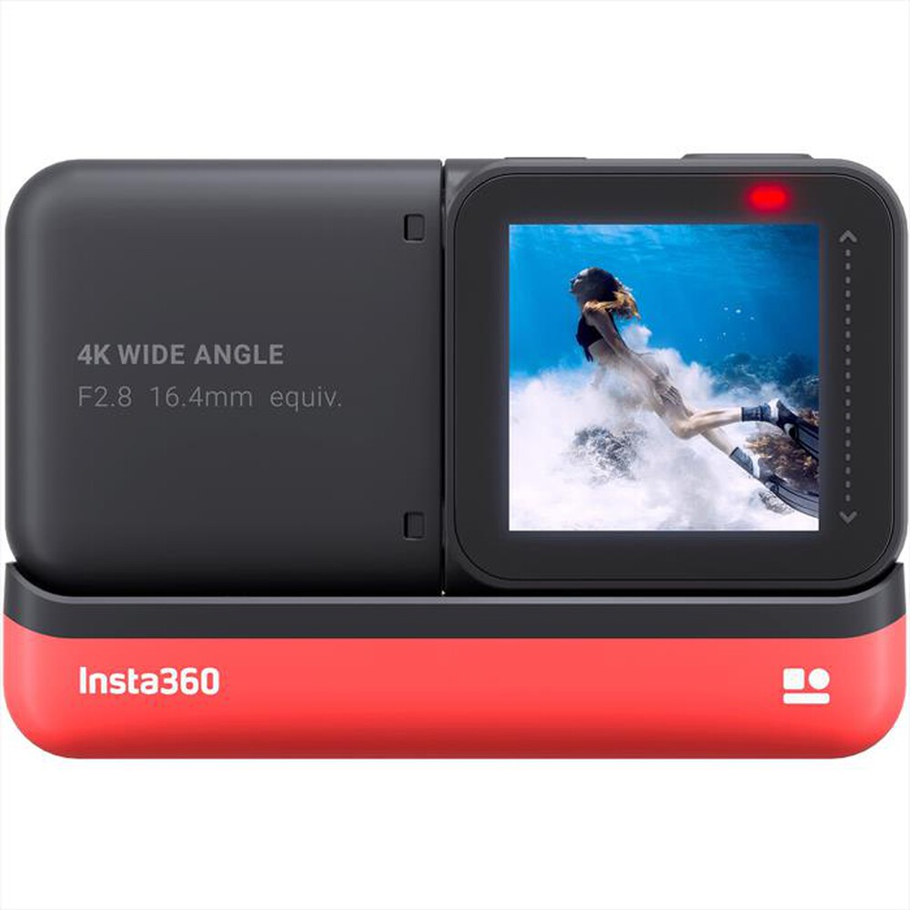 "INSTA360 - ONE R 4K EDITION-Black/Red"