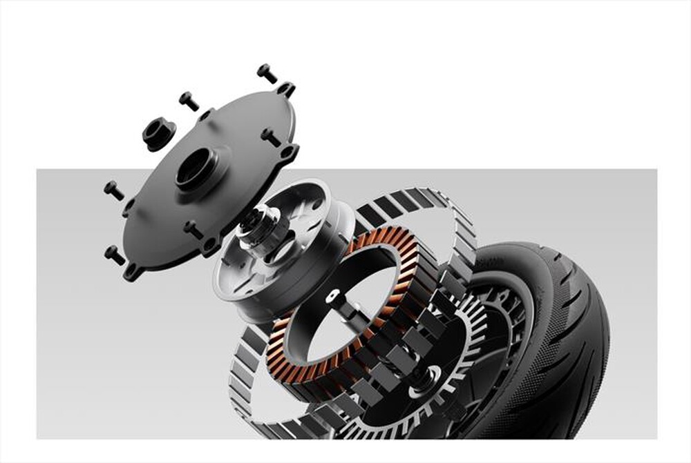 Immagine del prodotto SEGWAY - Monopattino elettrico NINEBOT F3 E-Nero, Grigio e Rosso