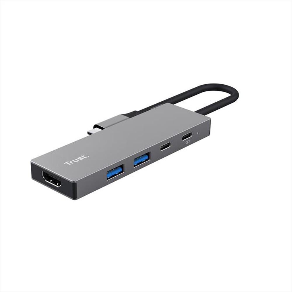 Immagine del prodotto TRUST - Adattatore USB-C multiporta 5 in 1 DALYX-Grey