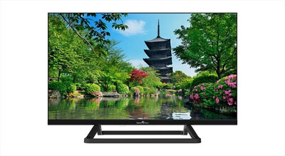 SMART TECH - TV LED 24" 24HN01V3-high gloss black