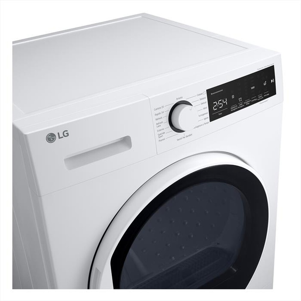 "LG - Asciugatrice RH80M3AV6R 8 Kg Classe A++-Bianca"