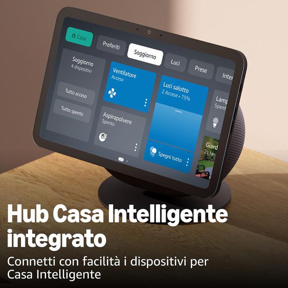 Immagine del prodotto AMAZON - NUOVO AMAZON ECHO SHOW 8 (2025 RELEASE)-Glacier White