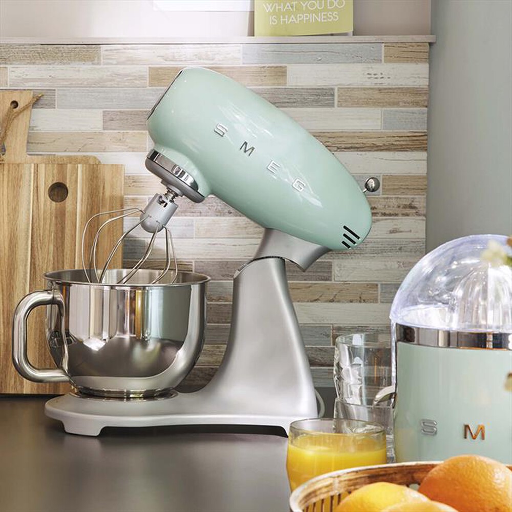 "SMEG - Impastatrice Standard 50's Style – SMF02PGEU-verde"