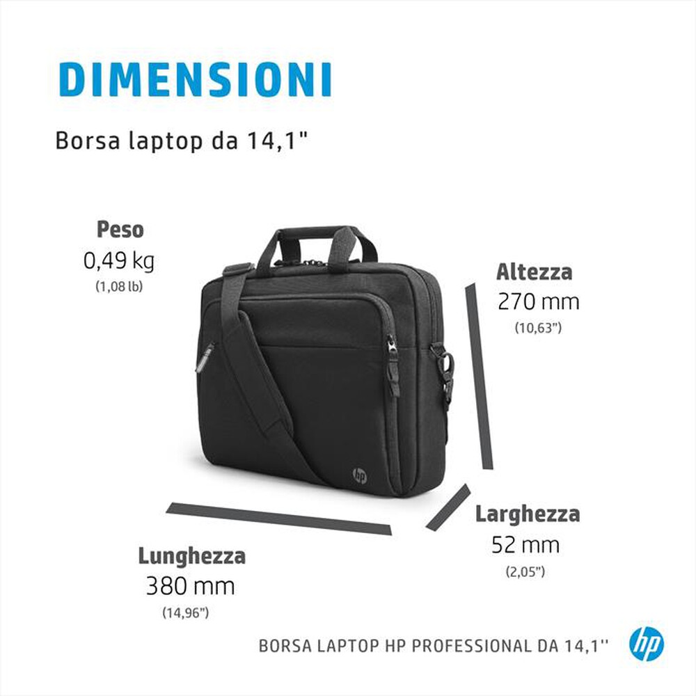 Immagine del prodotto HP - BORSA PROFESSIONAL 14,1-Nero