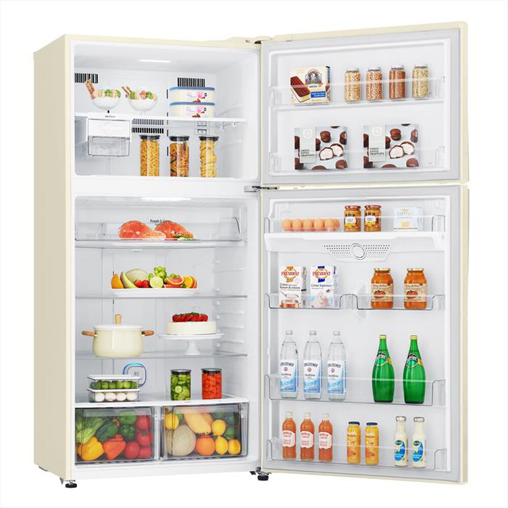 "LG - Frigorifero 2 porte GTF916SEPED Classe E 592L-Beige"