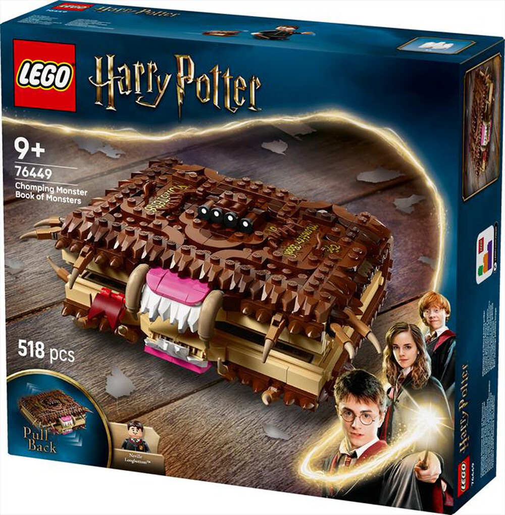 "LEGO - IL LIBRO MOSTRO DEI MOSTRI AZZANNANTE-,"