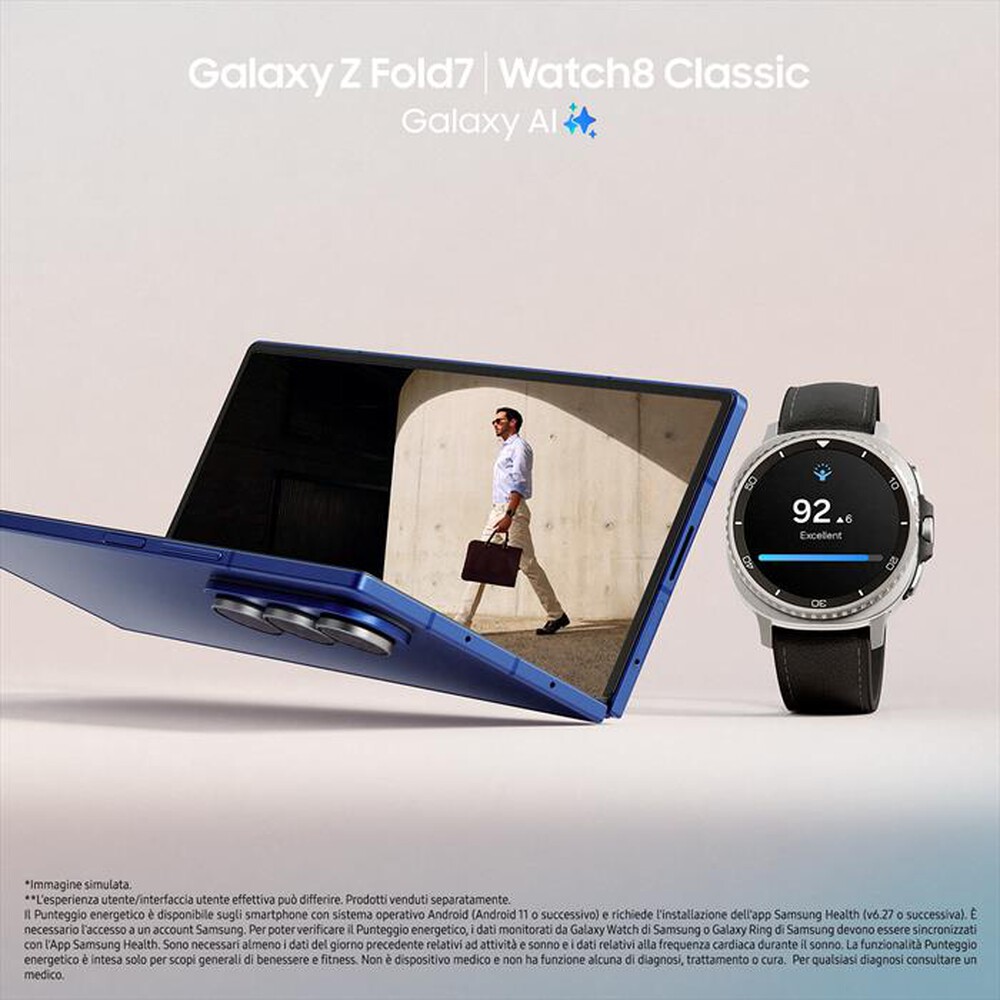 Immagine del prodotto SAMSUNG - Galaxy Z Fold7 12+512GB-Silver Shadow