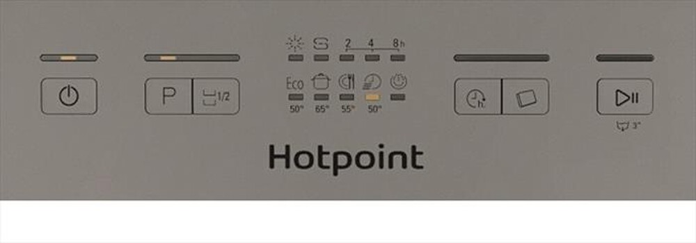 "HOTPOINT ARISTON - Lavastoviglie H2F HL626 X Classe E 14 coperti-Acciaio inossidabile"