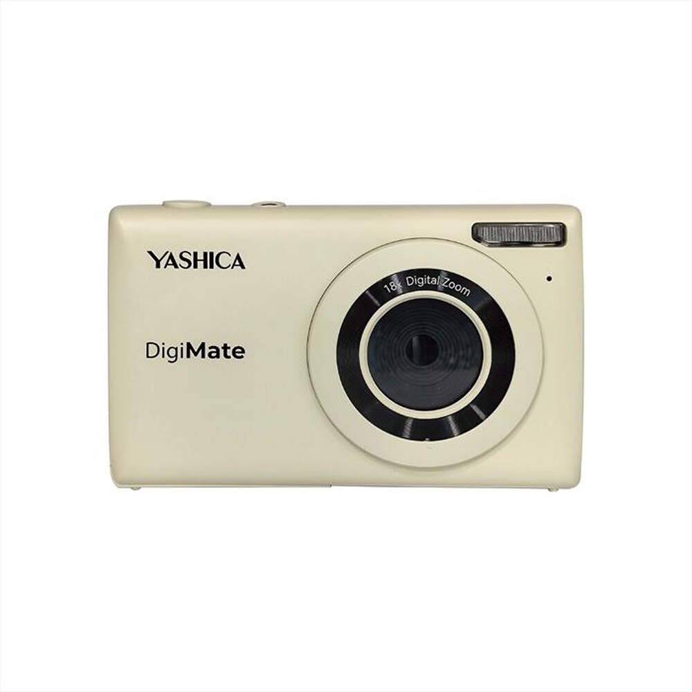 "YASHICA - Fotocamera digitale compatta DIGIMATE-Bianco"