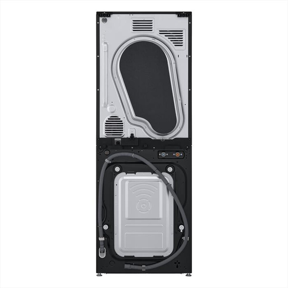 "LG - Lavasciuga WASHTOWER WT1210BBF 12/10 Kg Classe A-Platinum Black"