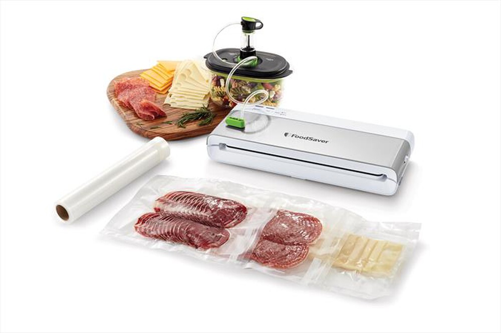 Immagine del prodotto FOODSAVER - Macchina sottovuoto automatica VS0100X-GRIGIO METALLIZZATO