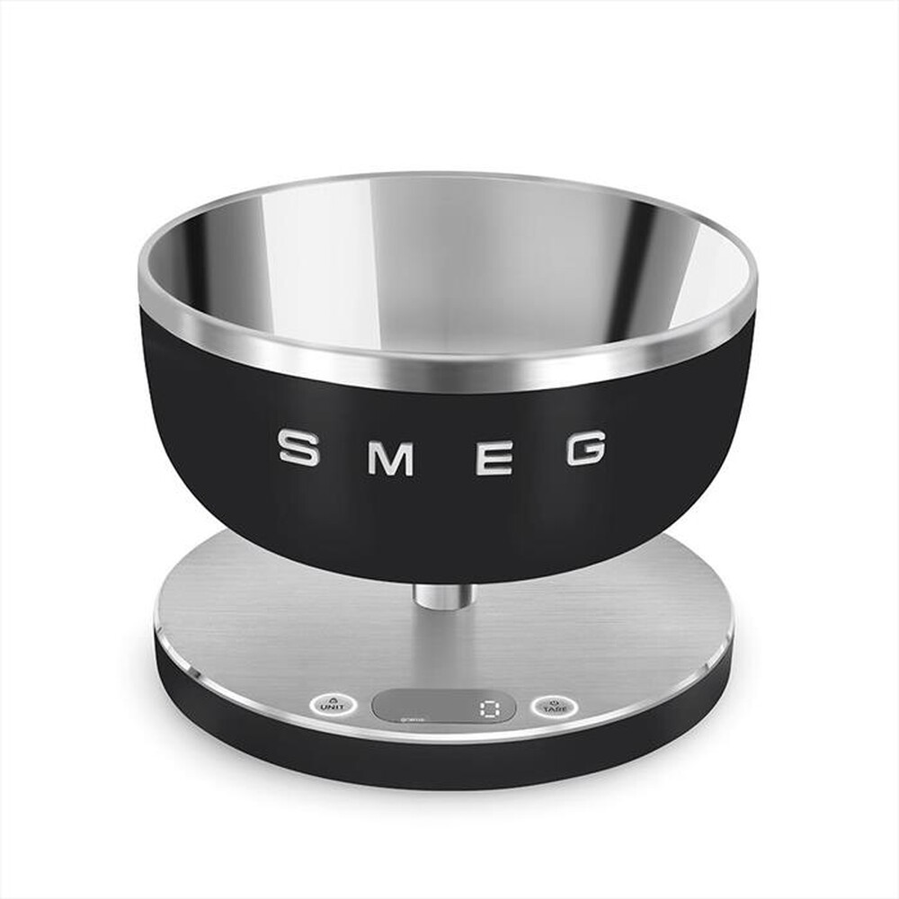 "SMEG - Bilancia da cucina Linea Collezione KSC01BLMWW-Nero opaco"