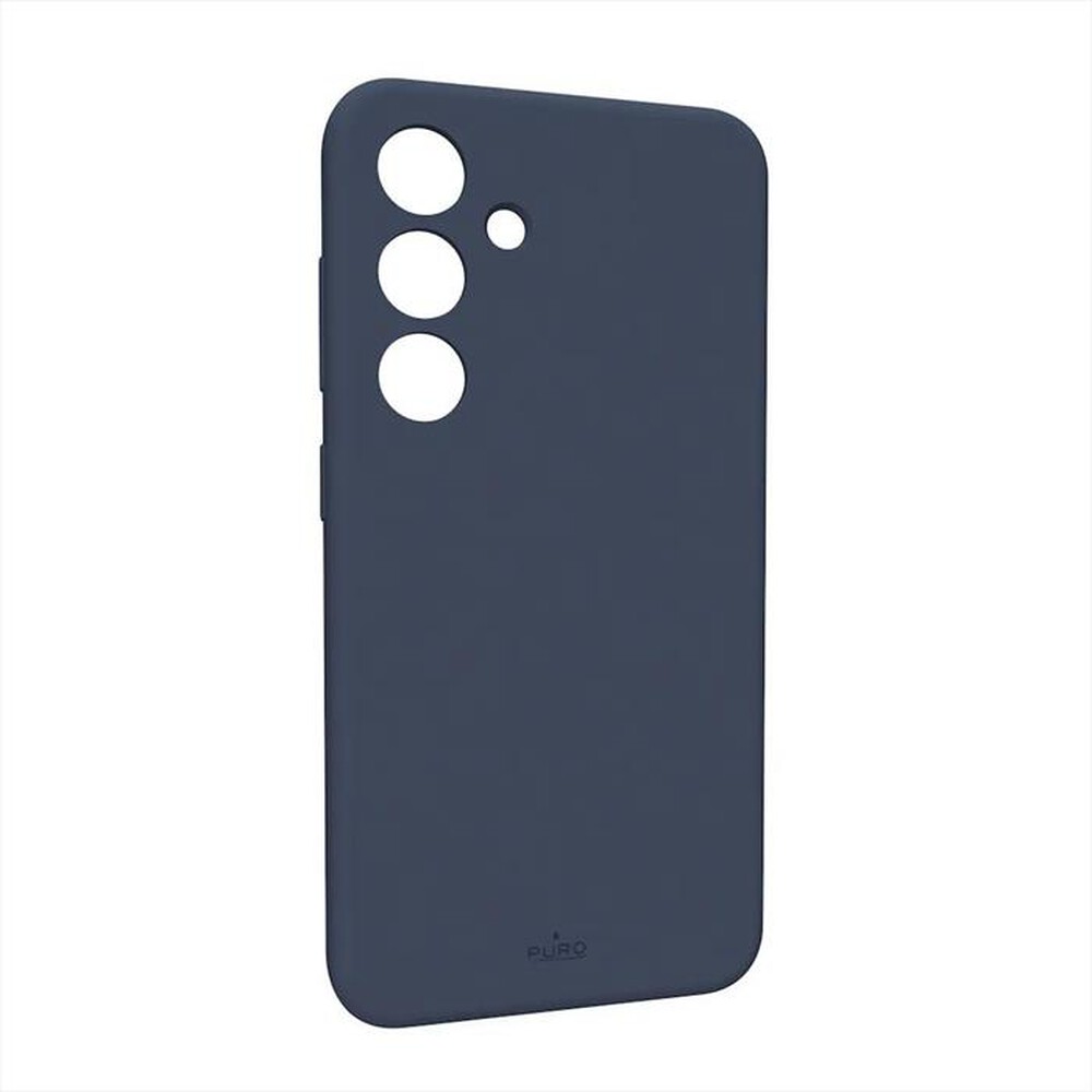 "PURO - Cover Silicone PUSGS24ICONDKBLUE per Galaxy S24-Dark Blue"