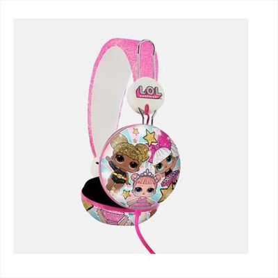 OTL - Auricolare con filo LOL SURPRISE GLITTER GLAM DOME