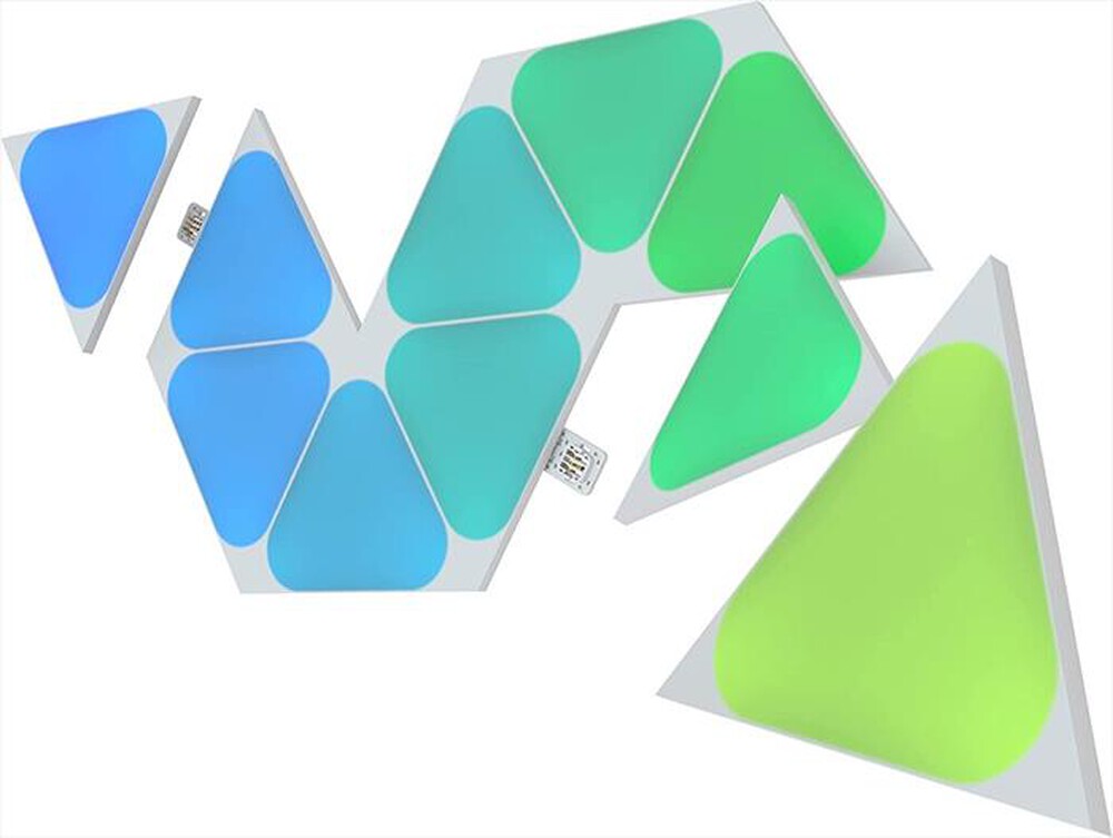"NANOLEAF - SHAPES ADD-ON- 10 MINI TRIANGOLI-WHITE"