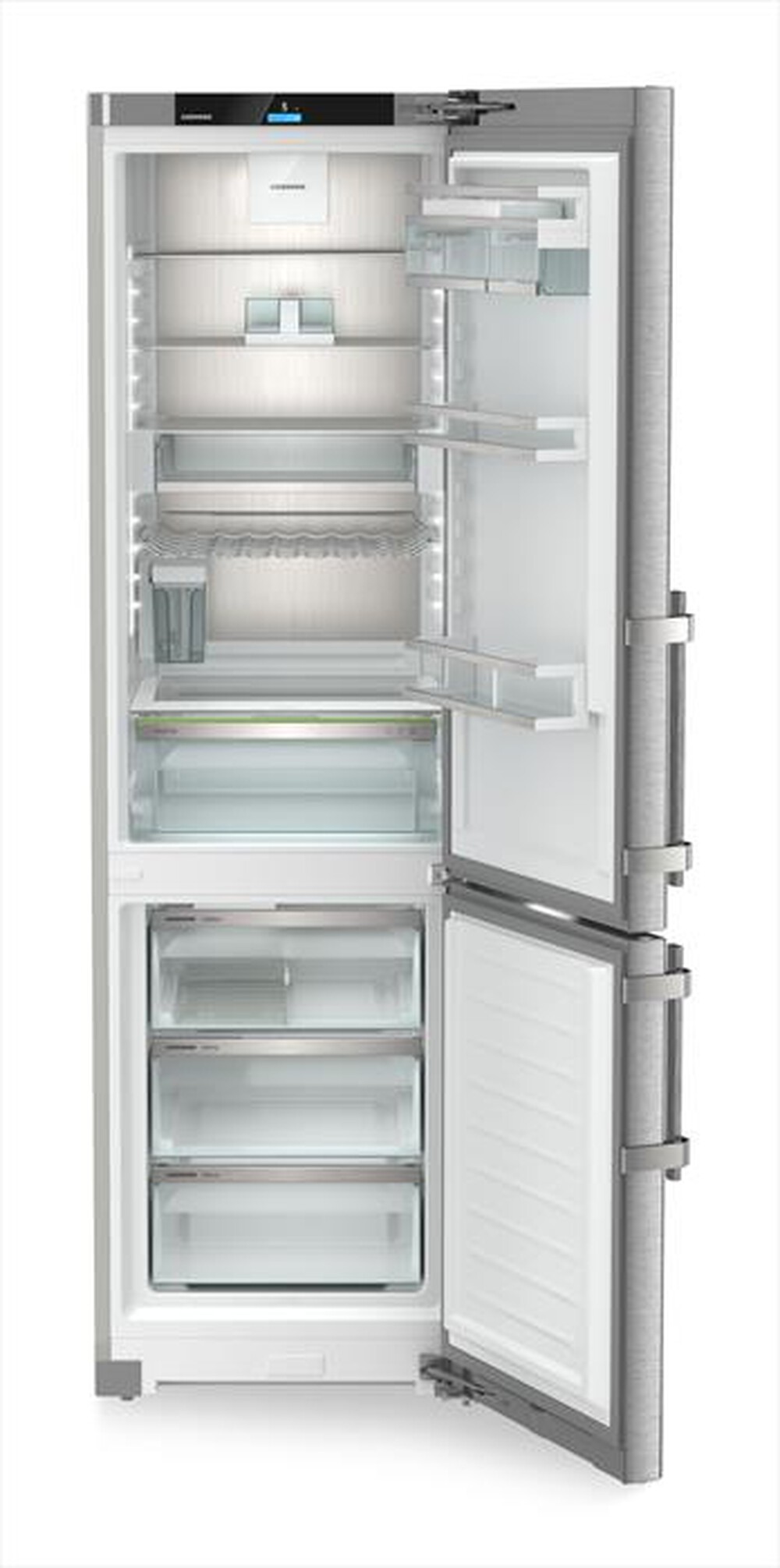 "LIEBHERR - Frigorifero combinato CNSDD 5763-20 Classe D-Acciaio SmartSteel / Silver"