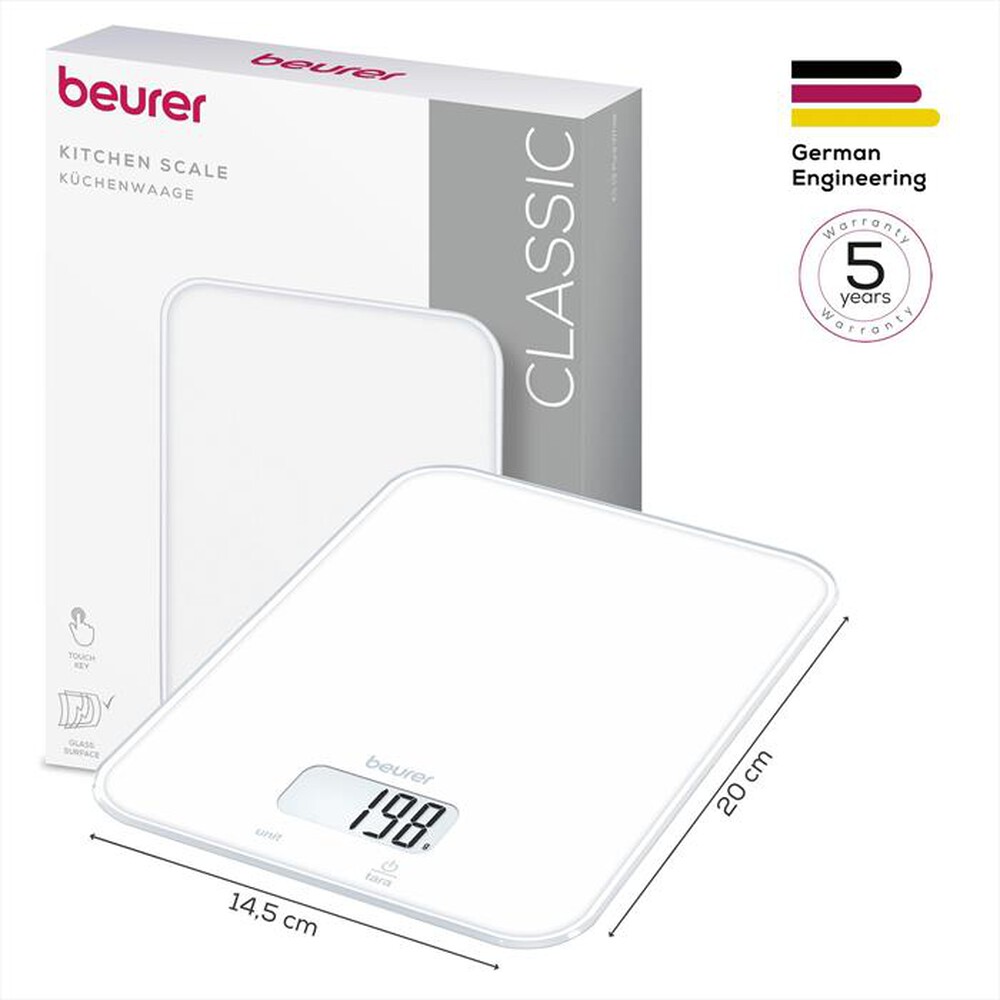 Immagine del prodotto BEURER - Bilancia da cucina KS 19-PURE WHITE