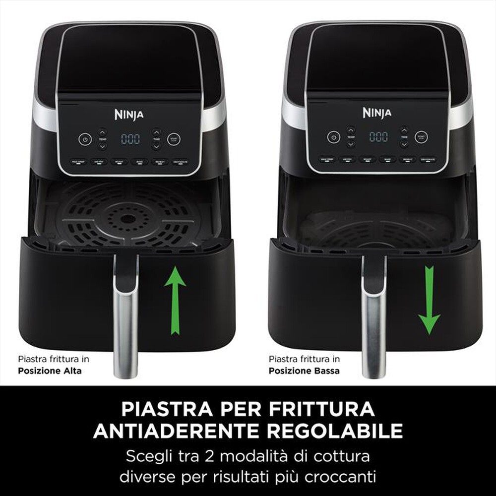 "NINJA - Friggitrice ad aria MAX DA 6,2 L AF180EU-Nero"