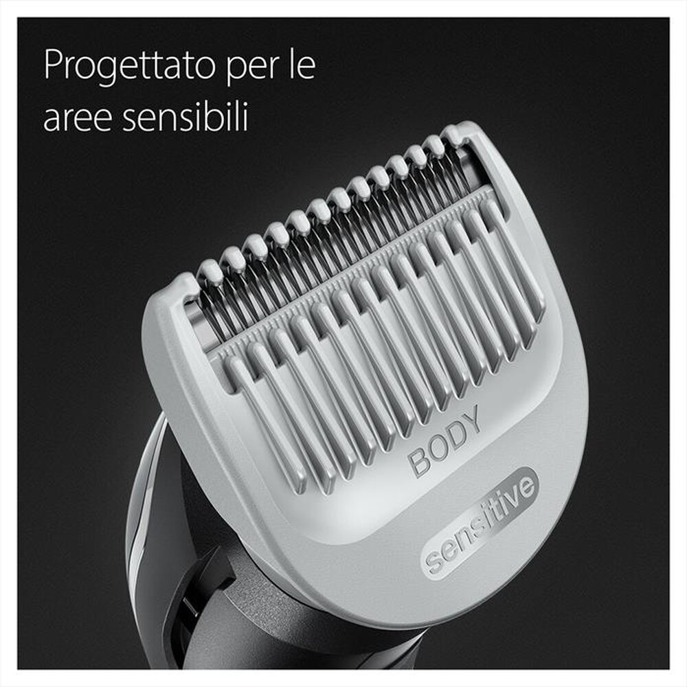 "BRAUN - RIFINITORE BODY BG3340-Nero/Grigio"