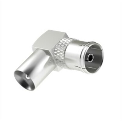 HAMA - CONNETTORE ANTENNA-Silver
