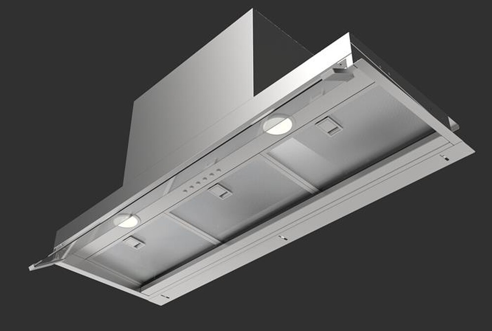 Immagine del prodotto GLEM GAS - Cappa a camino decorativa GHN980IXA Classe A-Inox