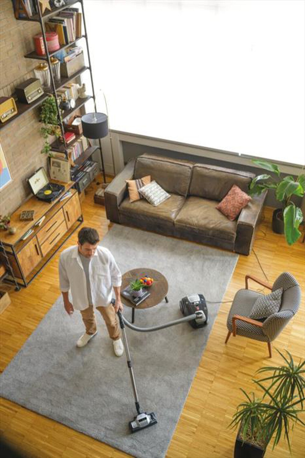 Immagine del prodotto HOOVER - Aspirapolvere a traino HE520PET 011-Nero