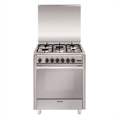 GLEM GAS - Cucina a gas U765VI Classe A-INOX