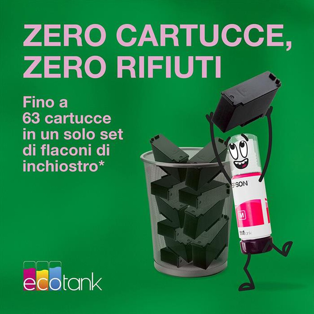 Immagine del prodotto EPSON - 104  FLACONE DI INCHIOSTRO ECOTANK T00P1 NERO-Nero