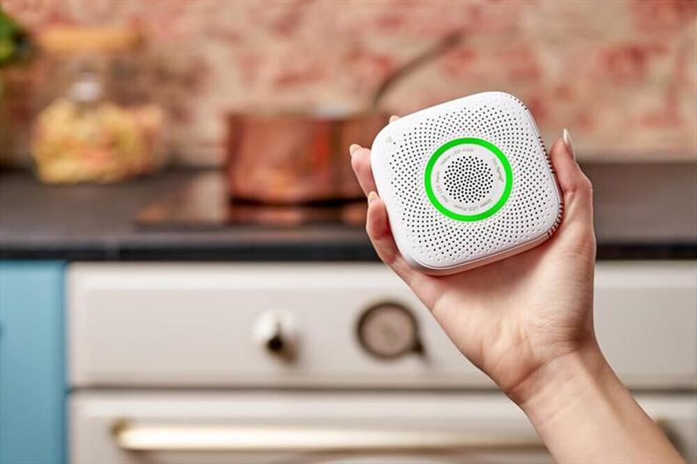 "SHELLY - Rilevatore di Gas Wi-fi GAS GNC-White"