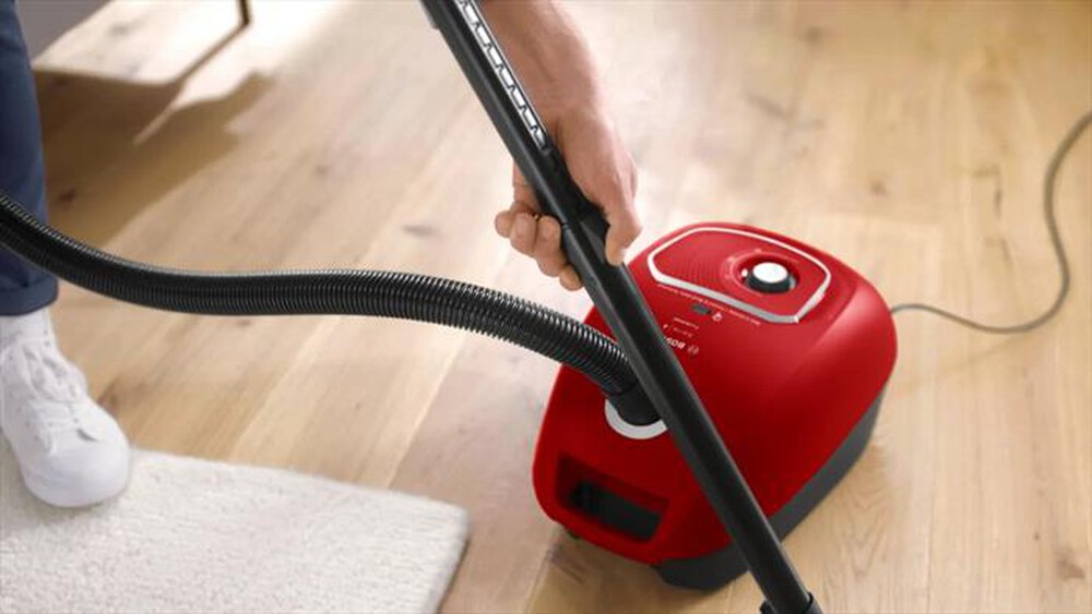 Immagine del prodotto BOSCH - Aspirapolvere a traino BGB41PET1-Nero, Rosso