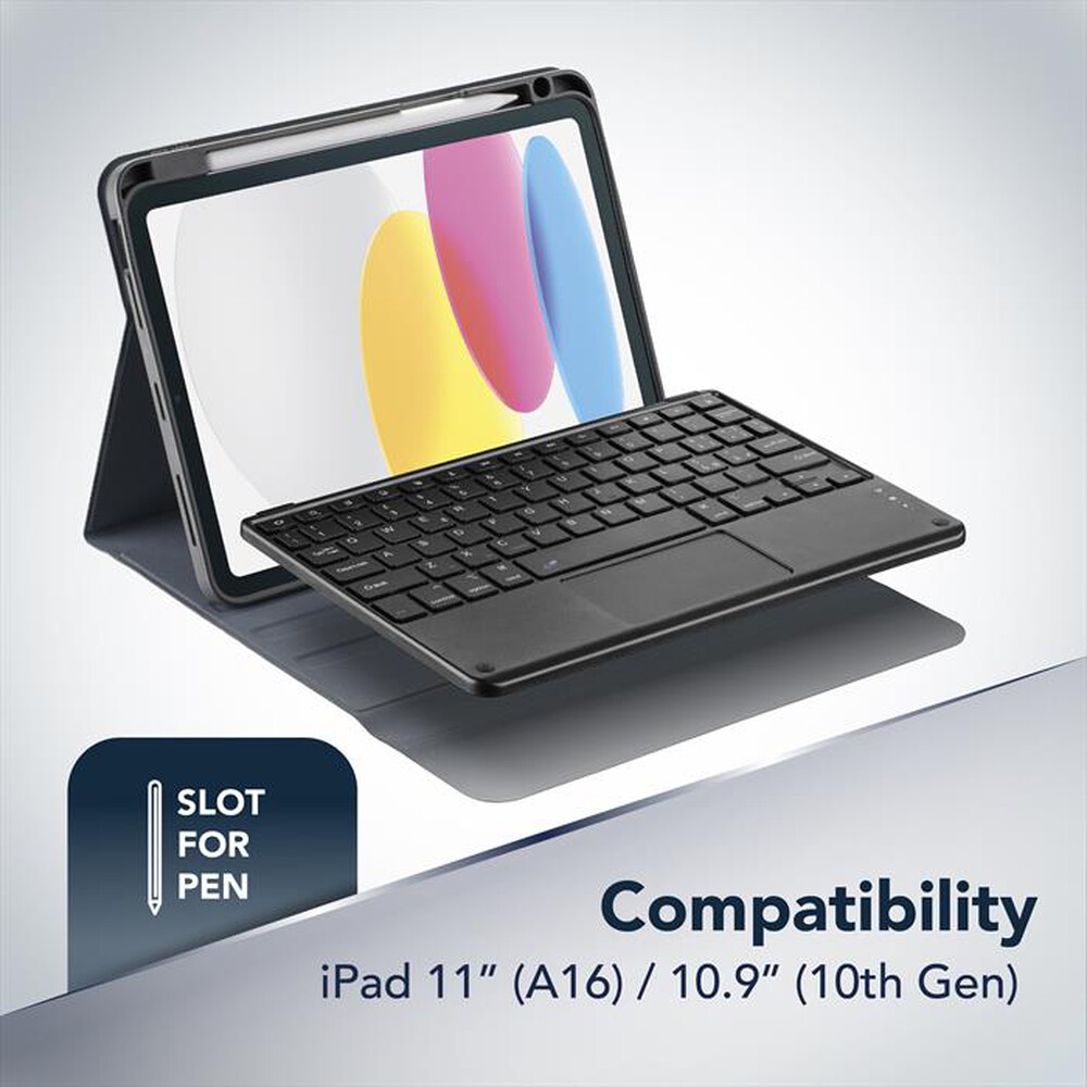 Immagine del prodotto CELLULARLINE - Custodia con tastiera wireless per iPad 11" KEYMAG-Nero
