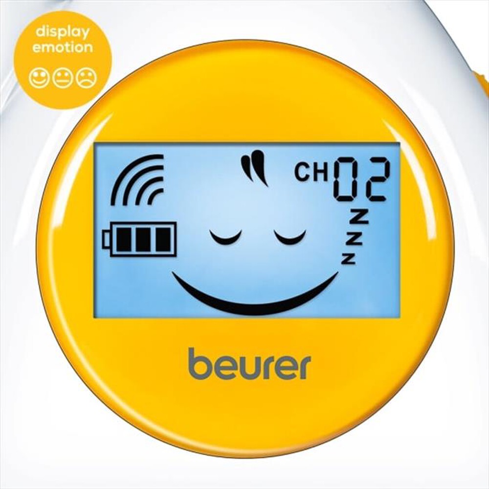 "BEURER - BY84 SORVEGLIA BEBE'-Bianco/Giallo"