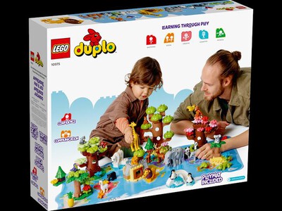 LEGO - DUPLO ANIMALI DEL MONDO - 10975