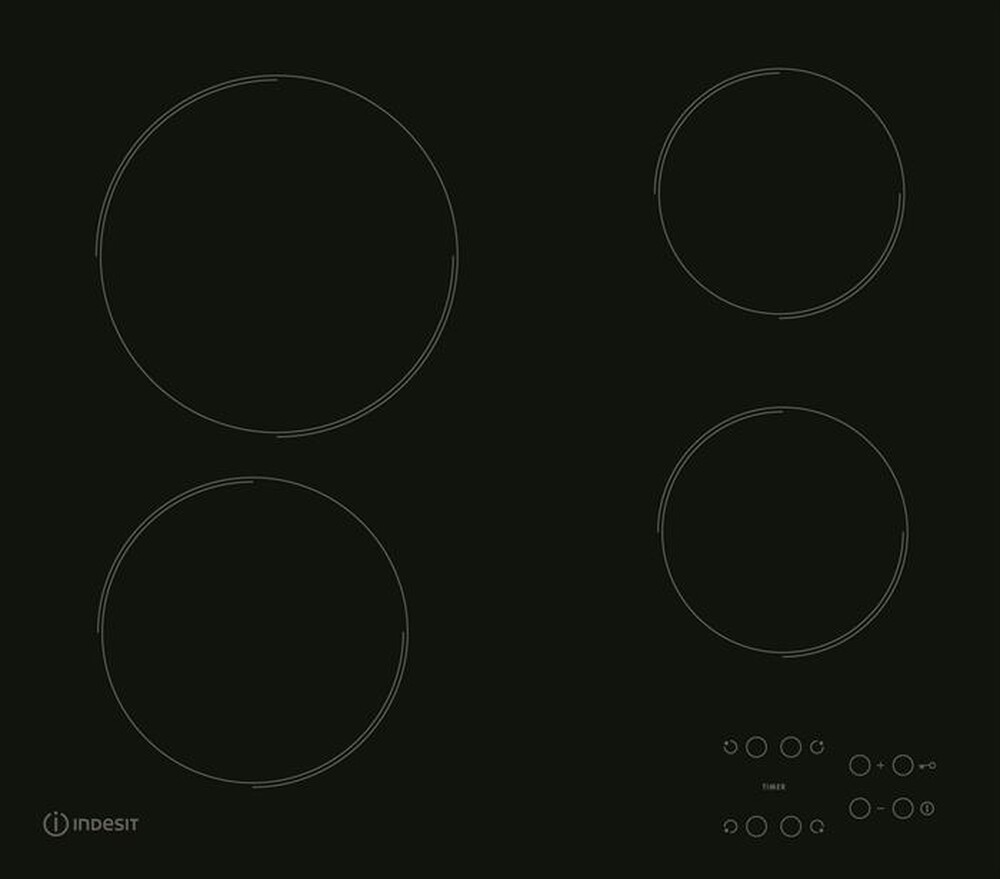 "INDESIT - Piano cottura induzione AAR 160 C 58 cm-Nero"