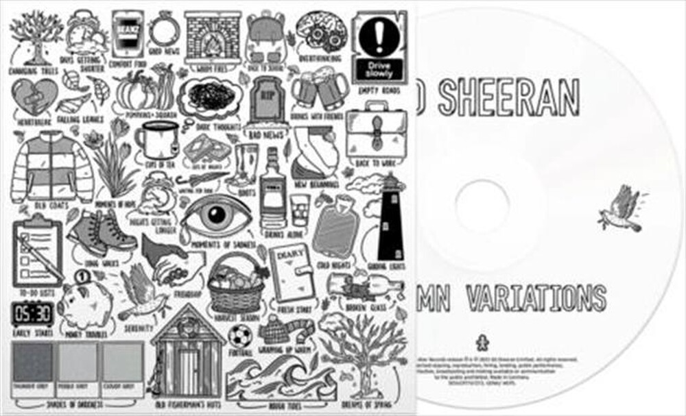 "WARNER MUSIC - CD AUTUMN VARIATIONS"