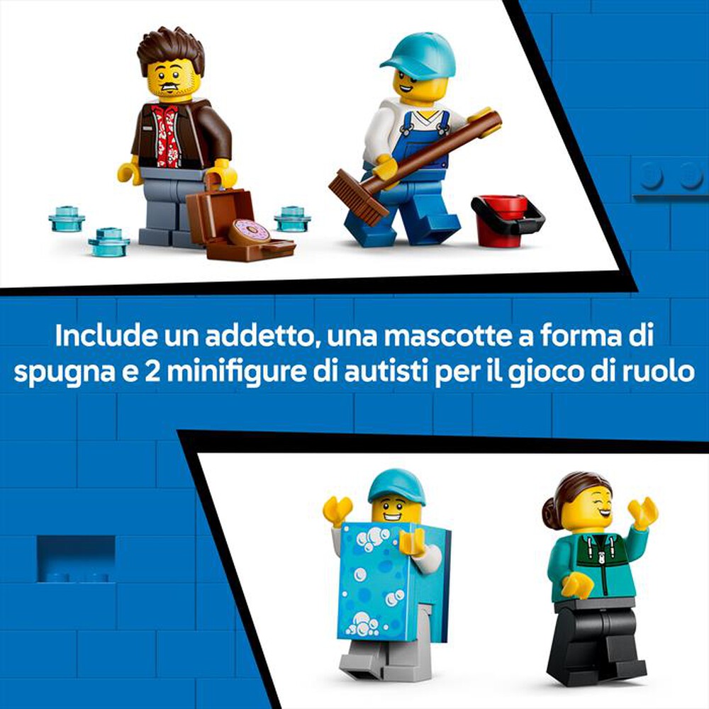 Immagine del prodotto LEGO - CITY Autolavaggio drive-in - 60497