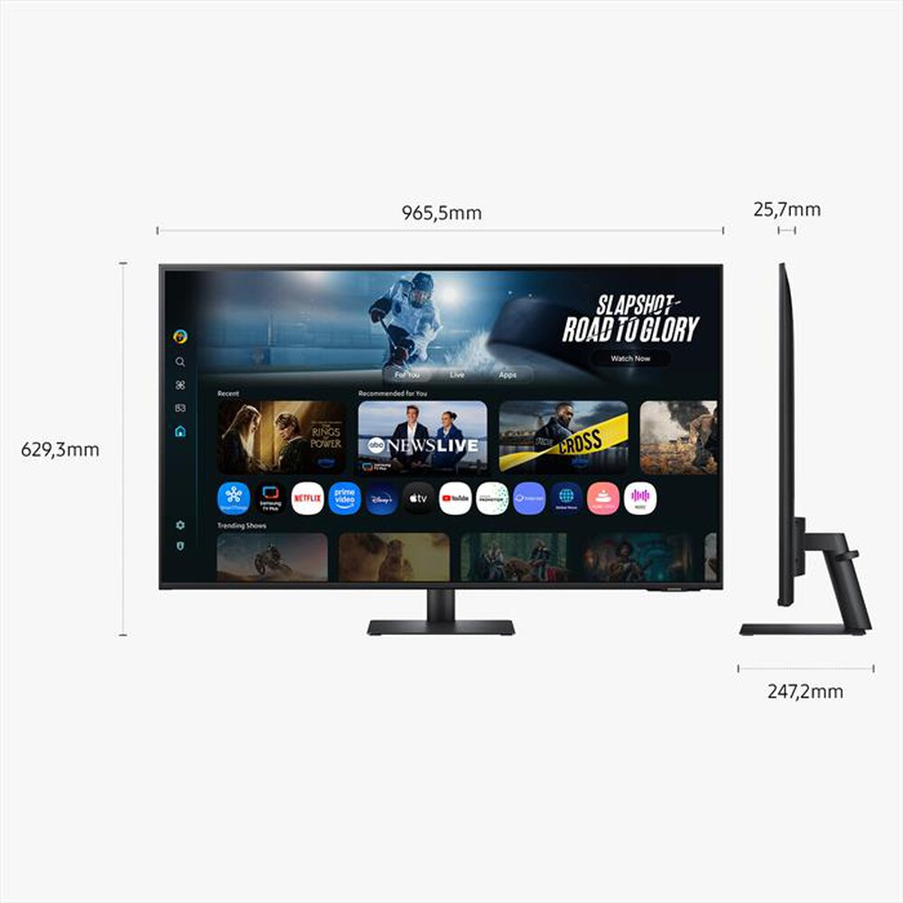 Immagine del prodotto SAMSUNG - SMART MONITOR M7 - M70F DA 43" UHD